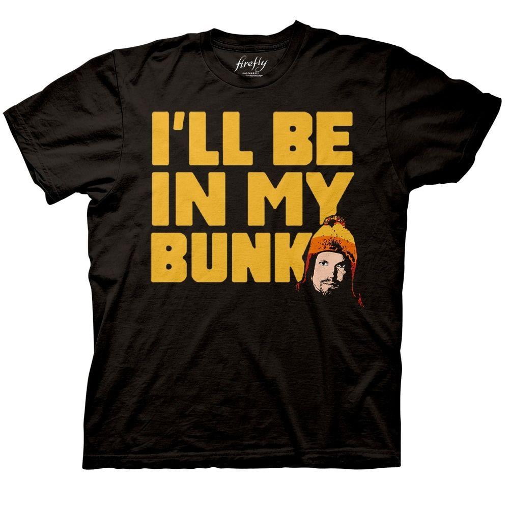 Men's Firefly Jayne I'll Be in My Bunk TShirt, Black, Medium