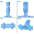 thumbnail image 3 of Juguete para masticar perros para limpieza de dientes de perros, cepillo de dientes de goma natural para perros con cuidado dental, juguetes seguros para la dentición de perros pequeños y medianos Adepaton WMZL-915-1, 3 of 7