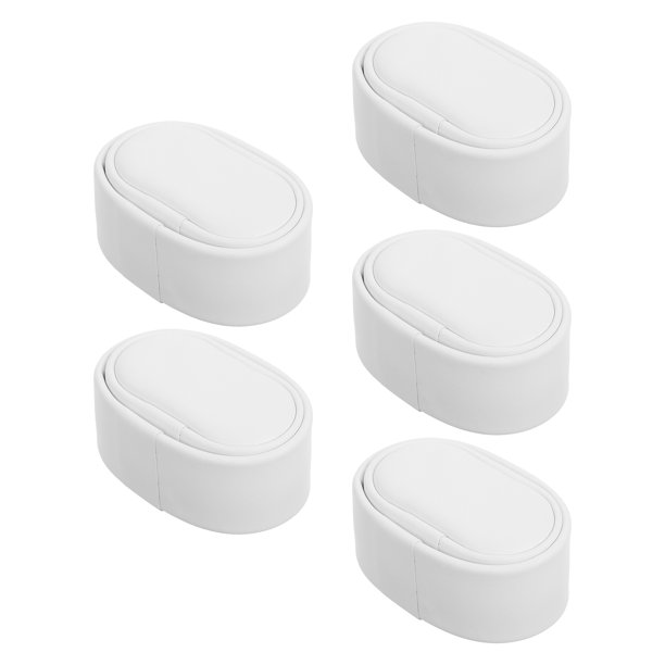 ColoMX 5 uds Mini almohadas para reloj Pu pequeña caja para reloj inserciones de almohada cojín para reloj exhibición de reloj soporte para joyero viaje Oficina hogar