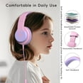thumbnail image 4 of Auriculares Candy Bila Kids con cable y límite de volumen para micrófono, 4 of 7