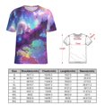thumbnail image 2 of Funny Squirrel Women's Short Sleeve T-Shirt Crew Neck Casual Summer Trendy Loose Fit Tops, 2 of 6