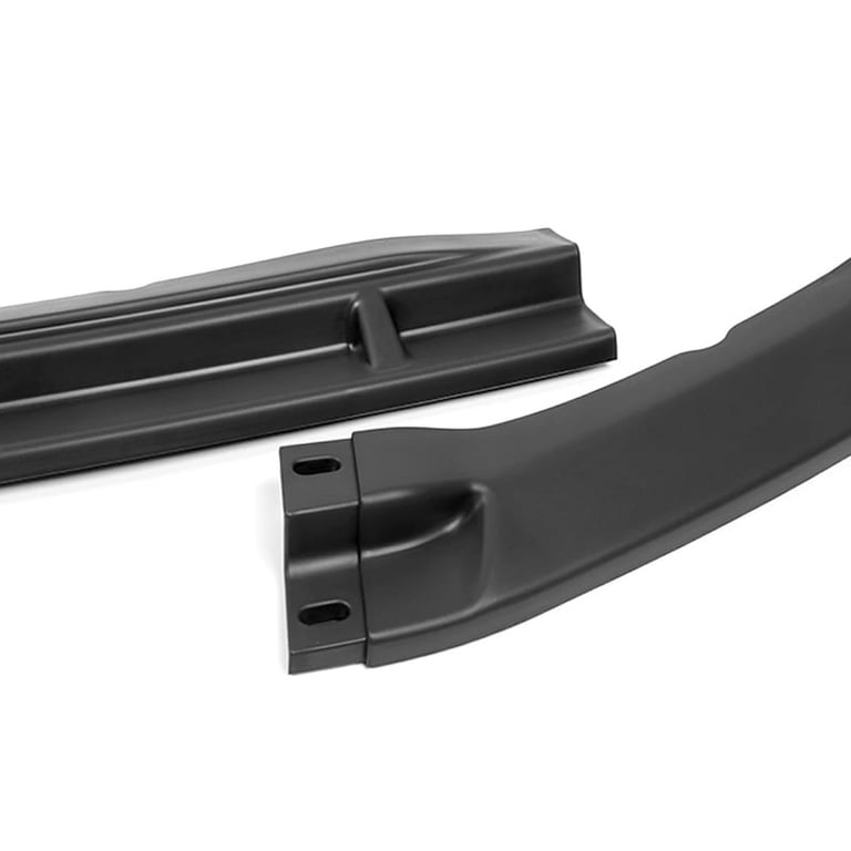R Style Front Bumper Lip For 2013–2014 Ford Mustang V6/V8 (not GT500/Shelby)—black PP Splitter, Adds Aggressive Look