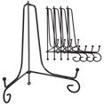 thumbnail image 2 of 5Pcs Iron Display Stand 6inch Iron Easel Display Stand Photo Holder Stand Foldable Photo Holder Stand Multipurpose Picture Frame Display Stand Metal Frame Holders, 2 of 9