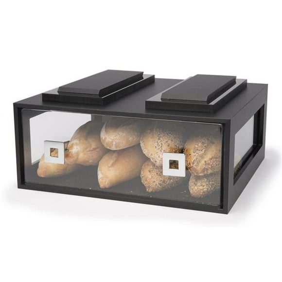 Rosseto Serving Solutions BD110 Grand Tiroir Acrylique Noir Mat, Bloc de Construction de Boulangerie