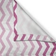 thumbnail image 3 of Ambesonne Pale Pink Kitchen Curtains, Twisted Parallel Lines, 55"x39", Magenta White, 3 of 3
