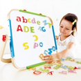 thumbnail image 5 of Hape Wooden ABC Magnetic Fridge Letters Toddler Learning Toy - E1047, 5 of 5