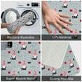 thumbnail image 4 of Haiem Christmas Gnome 1 Front Door Mat Indoor Outdoor Entrance, Waterproof All-Season, All-Weather Doormat, Durable Flannel Fabric, Fade Resistant, Low Profile, 16x24in, 4 of 8