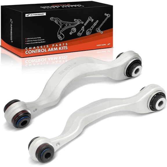 A-Premium 2 x Rear Rearward Upper Control Arm with Bushing, Compatible with BMW X3 2018-2023, X4 2019-2023