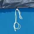 thumbnail image 5 of Open Box Funsicle 12 Ft Round Pool Cover w/ String Lock, Accessory Only, Gray, 5 of 5