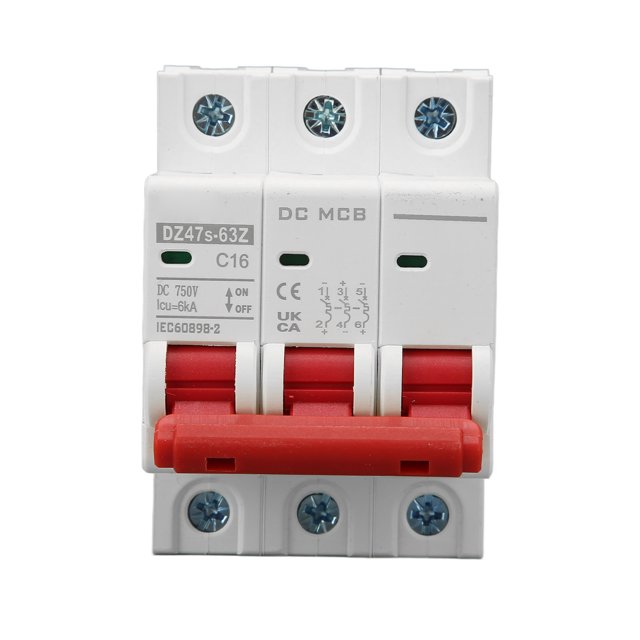 Interrupteur d'Air de Protection, Disjoncteur à Courant Continu Photovoltaïque Disjoncteur à Courant Continu P Interrupteur de Protection de Surcharge Performance Emballée de Puissance