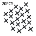 thumbnail image 1 of 20Pcs Barbed Cross Drip Bulk Automatic Garden Irrigation 4/7mm Water Hose Fittin, 1 of 5