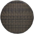 thumbnail image 2 of Modway Stage 20" Round Rattan Patio End Table in Brown, 2 of 3