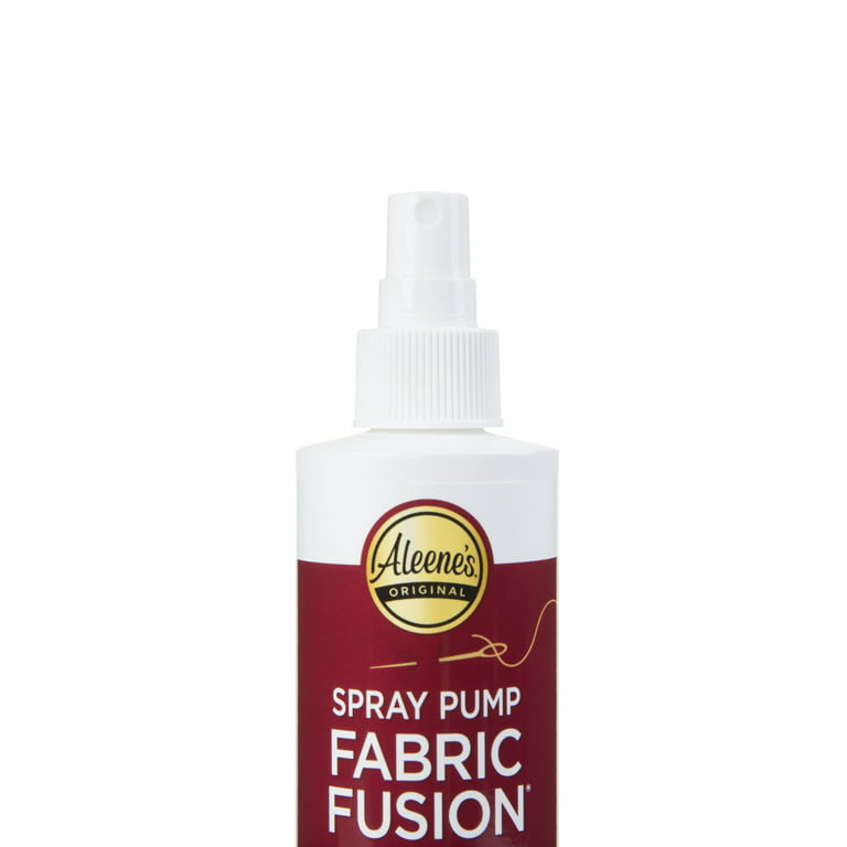 Fabric glue spray