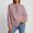Pink, variant on NTACZA Sweatshirts for Women Hoodies Cozy Half Zip Long Sleeve with Pockets Drawstring Daily Outfits Black L
