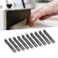 thumbnail image 4 of Sheet Binding Comb, Large Capacity 10Pcs Spiral Binding Coil Pretty Colour  For Paper Black, 4 of 8