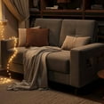 thumbnail image 3 of 53" Loveseat Sofa, Small Couches 2 Seater Couch for Living Room Comfy Modern Sofa for Bedroom Apartment Office, Light Grey, 3 of 5