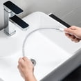 thumbnail image 3 of Sink Drain Cleaner Tool for Hair Clogs with Flexible Rod and Rubber Grip for Easy Unclogging and Cleaning for Bathroom and Kitchen Sink Drains, 3 of 8