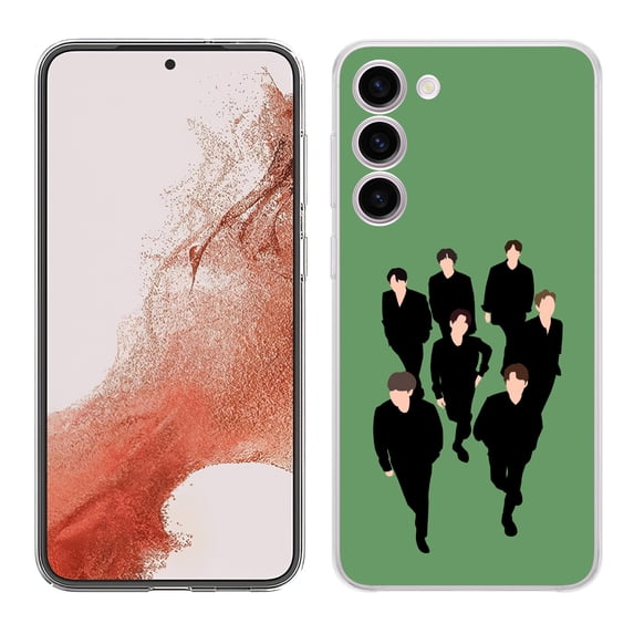 TalkingCase Slim Phone Case Compatible for Samsung Galaxy S23+ Plus 2023, KPOP Bulletproof 14 Print, Lightweight, Flexible, USA