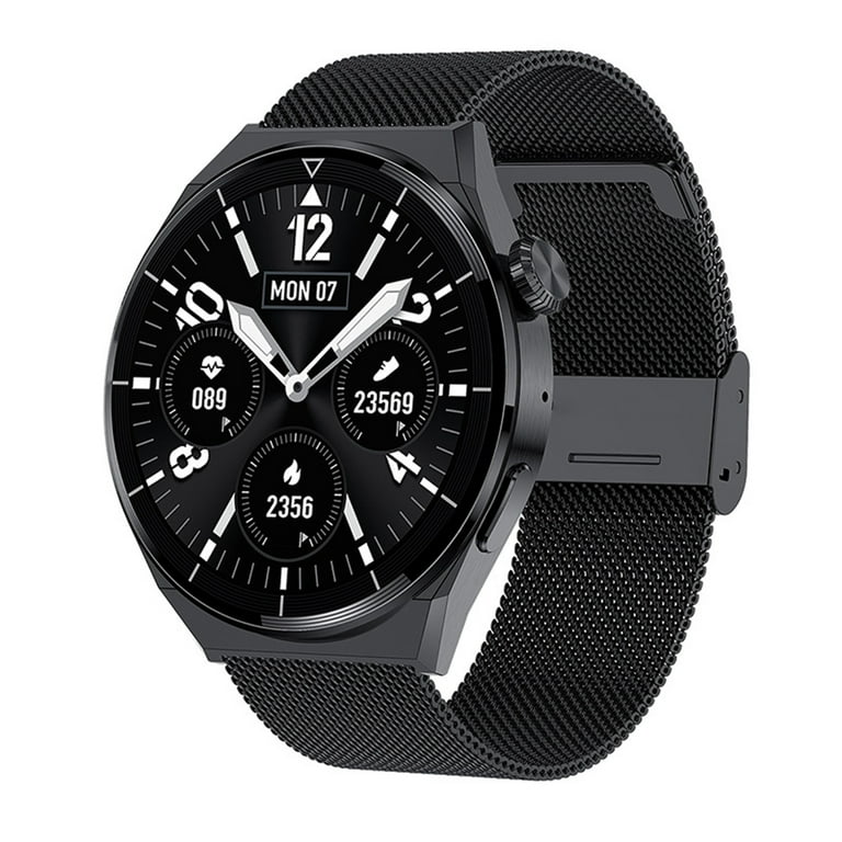 Fairnull HDT3 Max Smart Watch Multifunctional IP68 Waterproof AI Voice Assistant Full Touch Screen Bluetooth compatible Calling Heart Rate Monitor NFC Sports Wristwatch for Android for iOS Walmart
