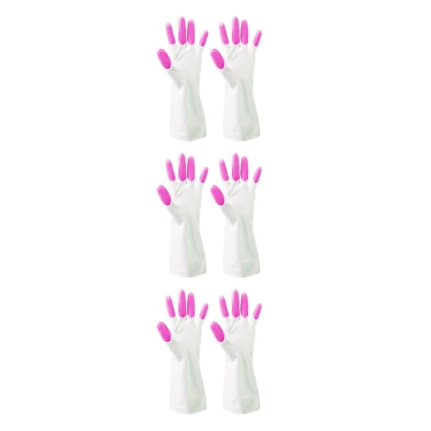 Kearding 2 uds guantes impermeables mitones universales resistentes al desgaste Cool Fit accesorios de limpieza para el hogar ropa utensilios de Type1 NO1