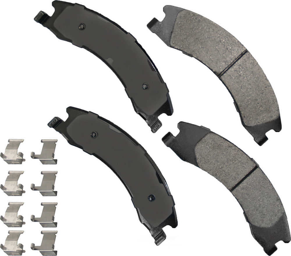 Akebono SDF1329 Severe Duty Ultra Premium Disc Brake Pad Kit