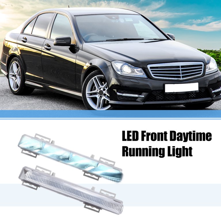 1 Set Front LED Daytime Running Light for Mercedes-Benz