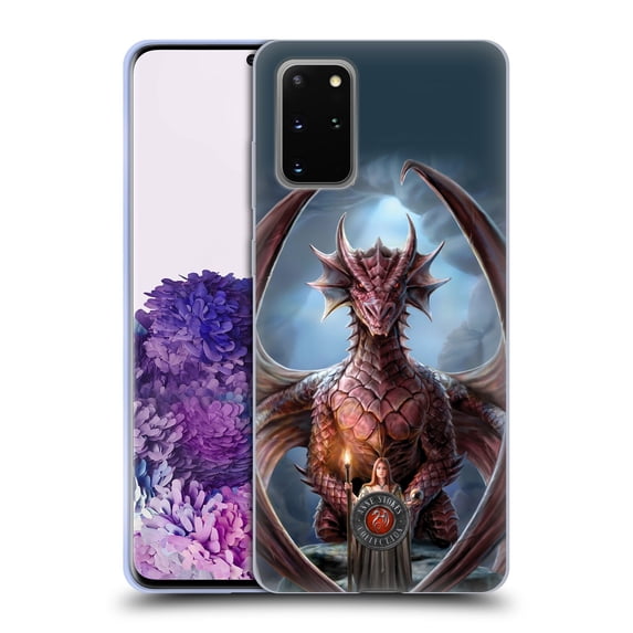 Head Case Designs Officially Licensed Anne Stokes Dragon Friendship Guardian Soft Gel Case Compatible with Samsung Galaxy S20+ / S20+ 5G