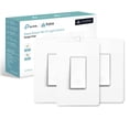 thumbnail image 1 of Interruptor de luz inteligente Kasa Matter Voice Control, paquete de 3, 1 of 8