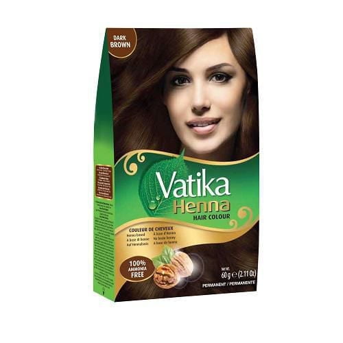 Dabur Vatika Henna Hair Color Dark Brown, Hair Color