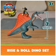 PAW Patrol: The Dino Movie Rise & Roll Dino Set, Ages 3+