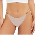 thumbnail image 2 of Timegard String pour Femmes Taille Basse sous-Vêtements String Confort Respirant Culottes T-Back sous-Vêtements, 2 of 4