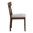 thumbnail image 3 of Moe's Home Collection Leone Dining Chair Walnut Set Of Two, 3 of 5