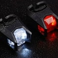 thumbnail image 3 of Hearth & Gear Lights For And Visibility Front And Rear LED Cycling Light Set Easy Installation With Clip Design For Night Riding And Outdoor Adventures B Agile 3 Person Stroller Bike Lights Battery, 3 of 6