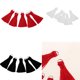 thumbnail image 3 of 5 piezas 3 cm Mini borlas suaves hechas a mano para joyas Marcadores DIY Blanco Hugo Borlas suaves minúsculas hechas a mano, 3 of 10