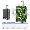 thumbnail image 6 of Balery Luggage Cover Soccer1 Print Suitcase Covers for Luggage Elastic Washable Suitcase Protector Fits 18-32 Inch Luggage-Small, 6 of 9