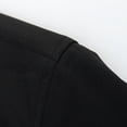 thumbnail image 3 of Jinda Men's Soft Button Down Shirt Long Sleeve Dress Shirt Formal Fashion Summer Cotton Spandex Button Up Shirt Black 18.5, 3 of 4
