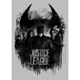 thumbnail image 2 of Men's Zack Snyder Justice League Watercolor Group Shot  Graphic Tee Silver Large, 2 of 4