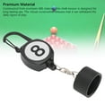 thumbnail image 3 of Pool Chalk Holder, Billiard Chalk Holder ABS Portable with Retractable Rope Buckle for Billiard Accessory, 3 of 7