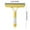 Yellow, variant on Tyidzon Shower Squeegee for Glass Doors, Easy Grip Handheld Squeegee for Bathroom, Shower, Glass Window Wiper, Car Windshield, Mirror, Kitchen Sink, Cleaning Supplies