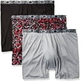 thumbnail image 4 of Hanes Men's Boxer Briefs 12-Pack X-Temp 4-Way Stretch Mesh Slightly Imperfect Medium32-34", Multicolor, You May recive All of The Same Color, 4 of 5