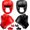 Red & Black, variant on Deep Dream Kids Boxing Gloves Set with Headgear Hand Wraps for Youth Training Boys Girls 6 oz 14 Piece