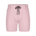 thumbnail image 2 of yotijay Mens Workout Shorts Athletic Running Shorts for Basketball Bodybuilding Pink L, 2 of 9