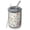 Colorful Mushroom Floral, variant on 12oz Coffee Tumblers Colorful Mushroom Botanical Beige Pattern Stainless Steel Vacuum Insulated Travel Tumbler Coffee Cups Mug with Lid and Straw with Cleaning Brush for Cold & Hot Drinks