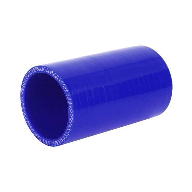 Unique Bargains 50mm ID Car Blue High Performance Straight Silicone Hose Coupler Intercooler Tube