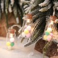thumbnail image 5 of Kmdttou Solar LED Lights Outdoor Christmas Leaf Red Fruit Christmas Lights Small String Lights Christmas Decoration String Lights Can Be Used For Patio And Room Indoor Decoration, 5 of 7