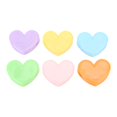 thumbnail image 2 of Clip Photo 6PCS Clip Coloré Forme de Coeur Décor Stable Mini Clip avec Chaîne pour Métier de Mur de Photo, 2 of 6