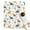 White Dinosaurs Palms, variant on White Dinosaurs Palms Stars Pattern Blanket,Comfortable Soft Lamb Wool Throw Blanket,All Season,Warm Lightweight Blankets for Sofa Bed Couch Living Room Chair,30"x40"