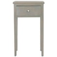 thumbnail image 2 of SAFAVIEH Abel Solid Rustic Nightstand with Storage Drawer, French Grey, 2 of 4