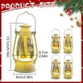 thumbnail image 3 of BinKFF Christmas Lantern, Fall Snow Globe Lantern - Thanksgiving Glittering Lighted Water Lantern, Fall Decorations Autumn Harvest Day Gifts, Home Halloween Christmas Decor, 3 of 9