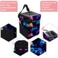 thumbnail image 2 of Game Controller Foldable Car Garbage Can with Lid, Leak-proof, Hanging Storage Bag - Trash Can for Car, Mini Trash Can, 2 of 6
